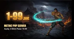 1-99.net Metin2 PvP Server Logosu